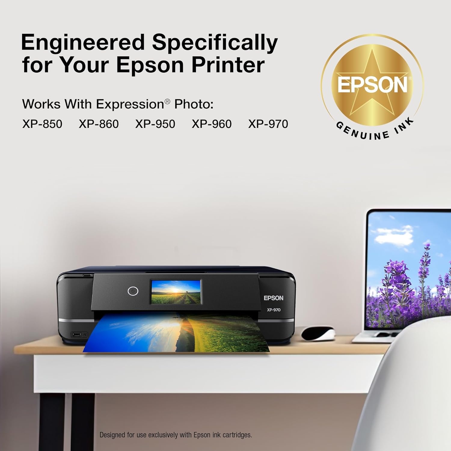 image:imageEPSON 277 Claria Photo HD Ink High Capacity Photo Black Cartridge T277XL120S Works with Expression XP850 860 950 960 970Magenta