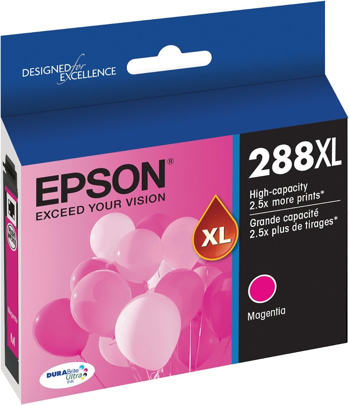 image:imageEPSON 288 DURABrite Ultra Ink High Capacity Magenta Cartridge T288XL320S Works with Expression XP330 430 434 340 440 446Magenta
