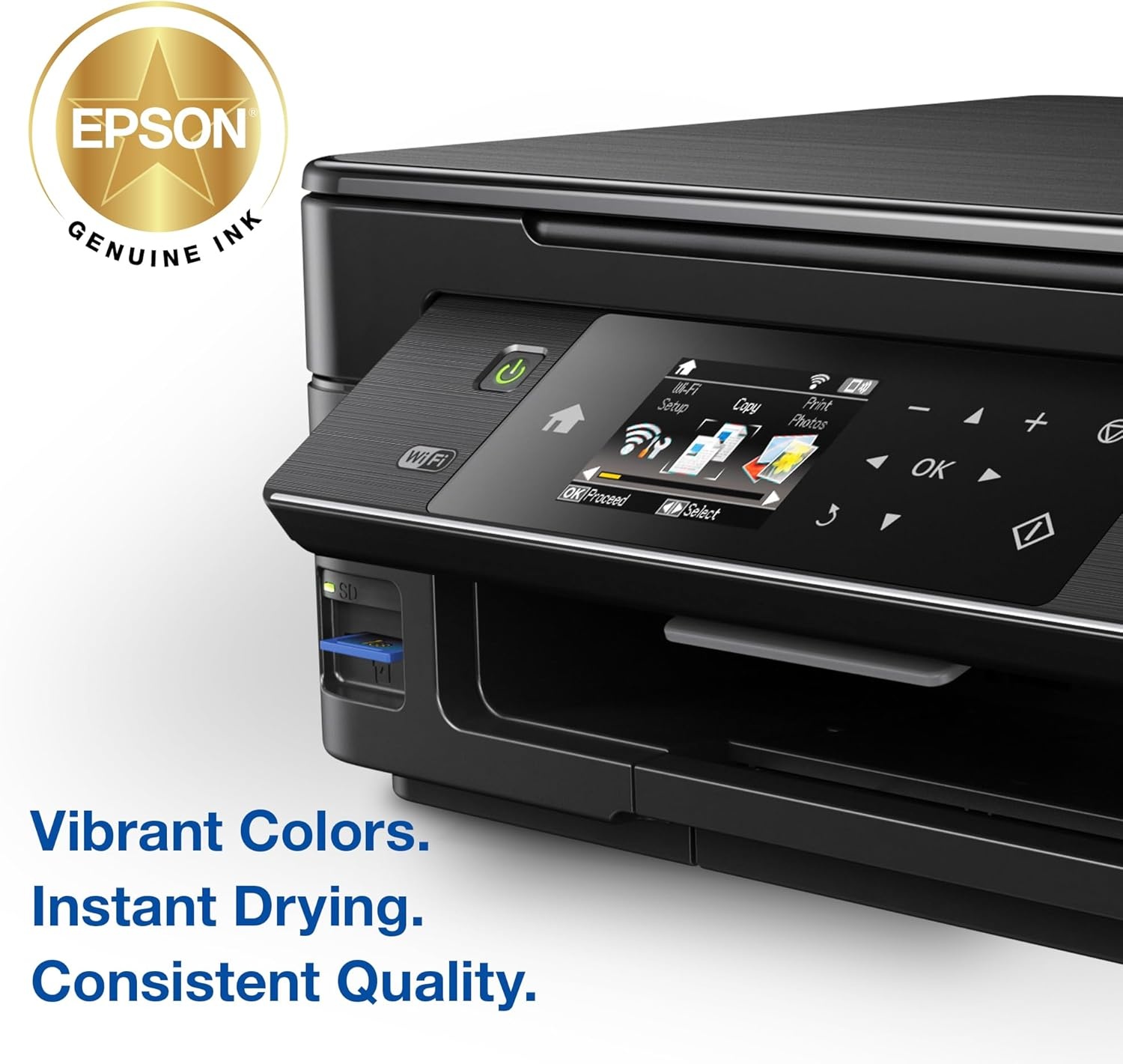 image:imageEPSON 288 DURABrite Ultra Ink Standard Capacity Black amp Color Cartridge Combo Pack T288120BCS Works with Expression XP330 430 434 340 440 446MultiPack Pack of 2