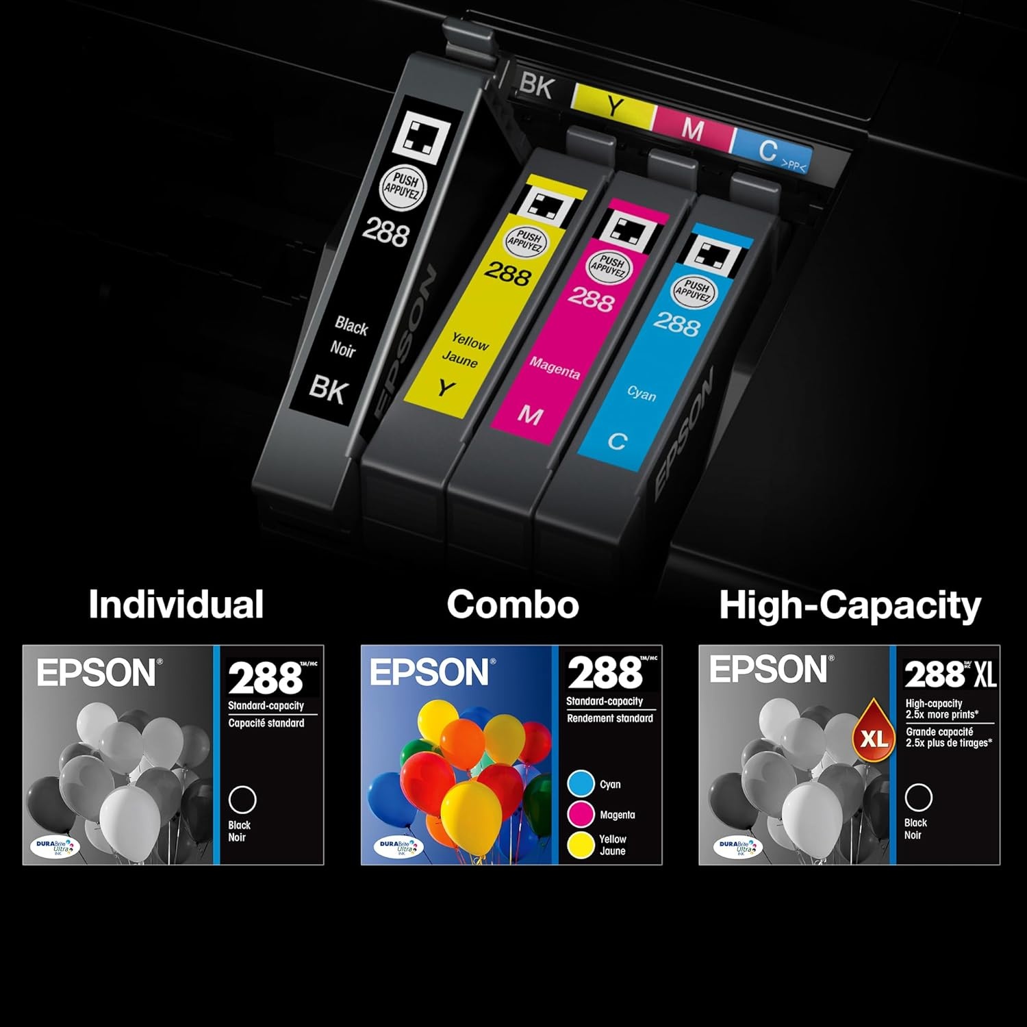 image:imageEPSON 288 DURABrite Ultra Ink Standard Capacity Magenta Cartridge T288320S Works with Expression XP330 430 434 340 440 4461 Count Pack of 1