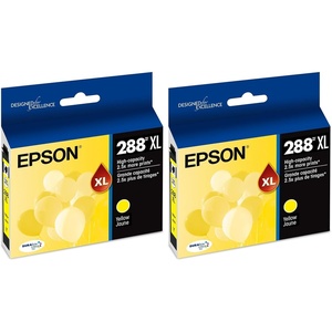 image:imageEPSON 288 DURABrite Ultra Ink High Capacity Yellow Cartridge T288XL420S Works with Expression XP330 430 434 340 440 4462 Pack