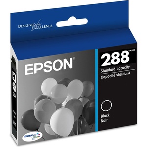 image:imageEPSON 288 DURABrite Ultra Ink Standard Capacity Black Cartridge T288120S Works with Expression XP330 430 434 340 440 4461 Count Pack of 1