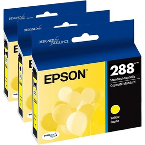 image:imageEPSON 288 DURABrite Ultra Ink Standard Capacity Yellow Cartridge T288420S Works with Expression XP330 430 434 340 440 4463 Pack