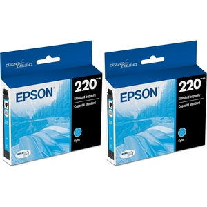 image:imageEPSON 220 DURABrite Ultra Ink Standard Capacity Black Cartridge T220120S Works with WorkForce WF26302650 2660 2750 2760 and Expression XP320420 424 