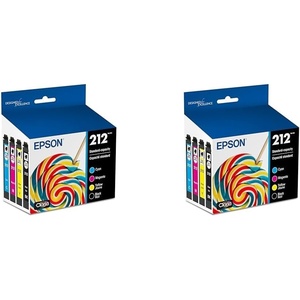 image:imageEPSON 212 Claria Ink Standard Capacity Black amp Color Cartridge Combo Pack T212120BCS Works with WorkForce WF2830 2850 and Expression XP4100 4105Standard Capacity Pack of 2