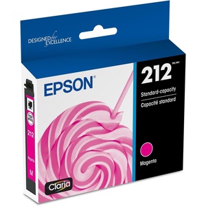 image:imageEPSON 212 Claria Ink Standard Capacity Magenta Cartridge T212320S Works with WorkForce WF2830 2850 and Expression XP4100 41051 Count Pack of 1