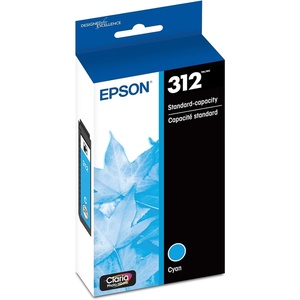 image:imageEPSON 312 Claria Photo HD Ink Standard Capacity Cyan Cartridge T312220S Works with Expression XP8500 8600 8700 150001 Pack