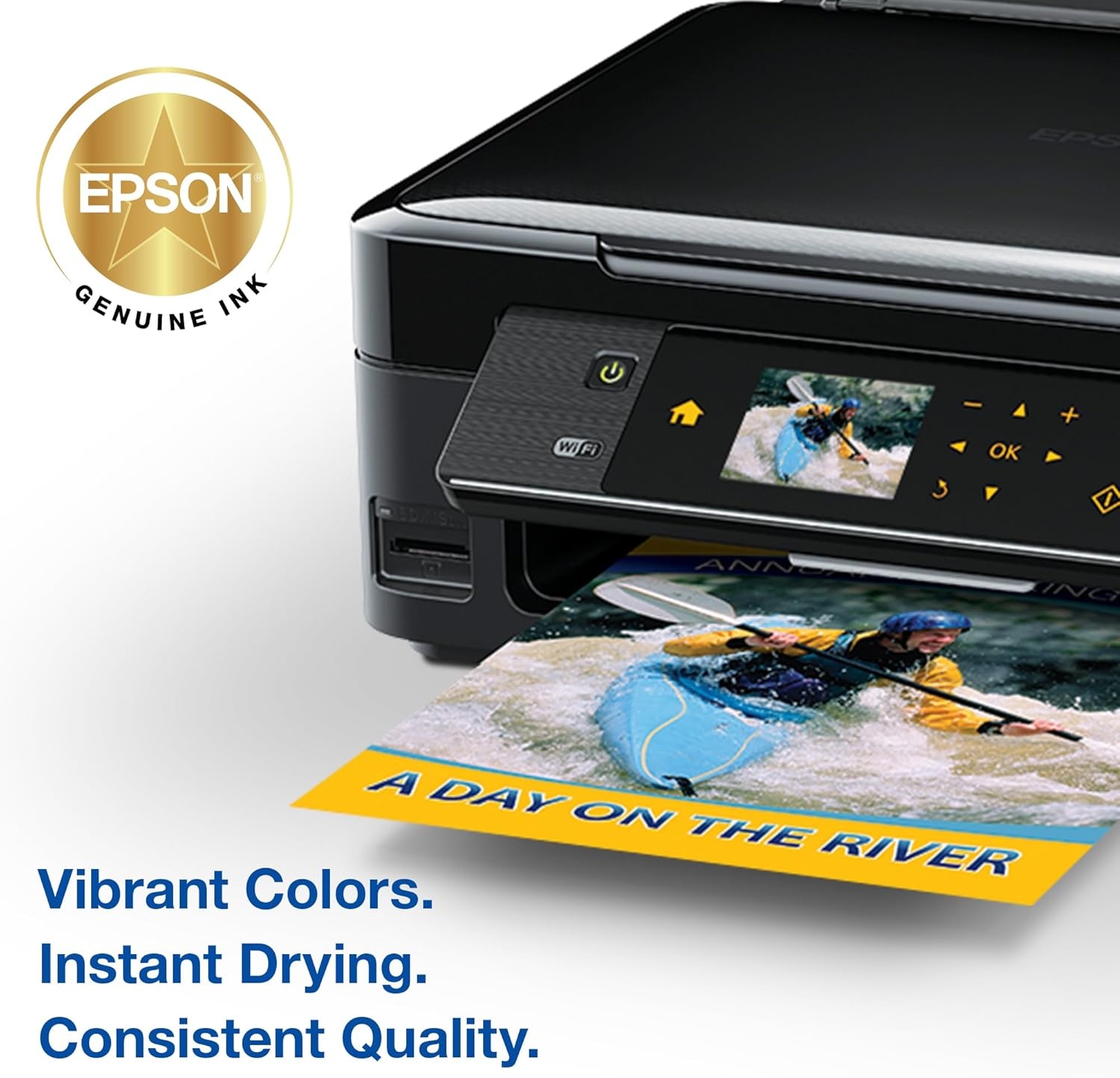 image:imageEpson 200 DURABrite Ultra Ink Standard Capacity Color Combo Pack T200520S Works with Workforce WF2520 2530 2540 Expression XP200 300 310 400 410Combo Pack