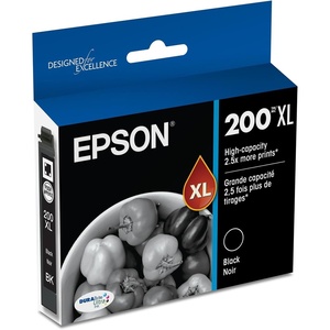 image:imageEpson T200XLBCS DURA Ultra High Capacity Genuine Ink Cartridge Black and Color Combo PackBlack