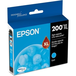 image:imageEpson T200XLBCS DURA Ultra High Capacity Genuine Ink Cartridge Black and Color Combo PackCyan