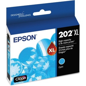 image:imageEpson T202XL420 Claria Highcapacity Ink Cartridge  YellowCyan