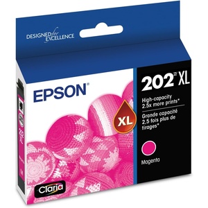 image:imageEpson T202XL420 Claria Highcapacity Ink Cartridge  YellowMagenta