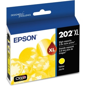image:imageEpson T202XL420 Claria Highcapacity Ink Cartridge  YellowYellow
