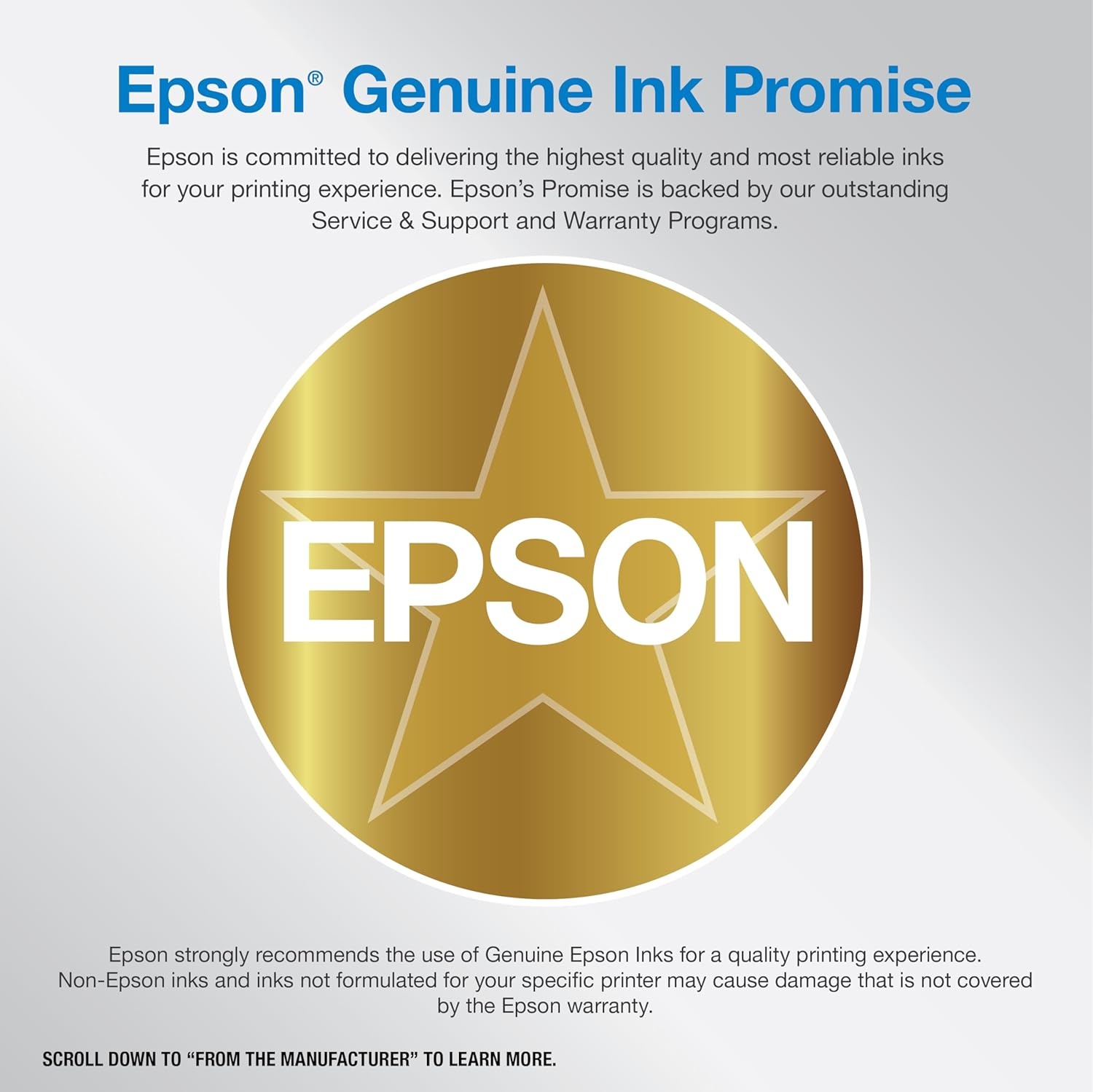 image:imageEpson EcoTank ET15000 Wireless Color AllinOne Supertank Printer with Scanner Copier Fax Ethernet and Printing up to 13 x 19 Inches WhitePrinter