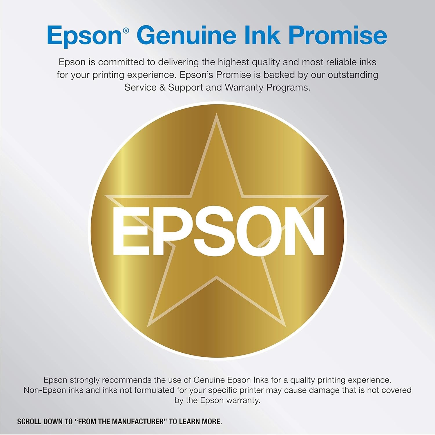 image:imageEpson EcoTank Photo ET8550 Wireless WideFormat Color AllinOne Supertank Printer Scanner Copier Ethernet 43inch Color Touchscreen