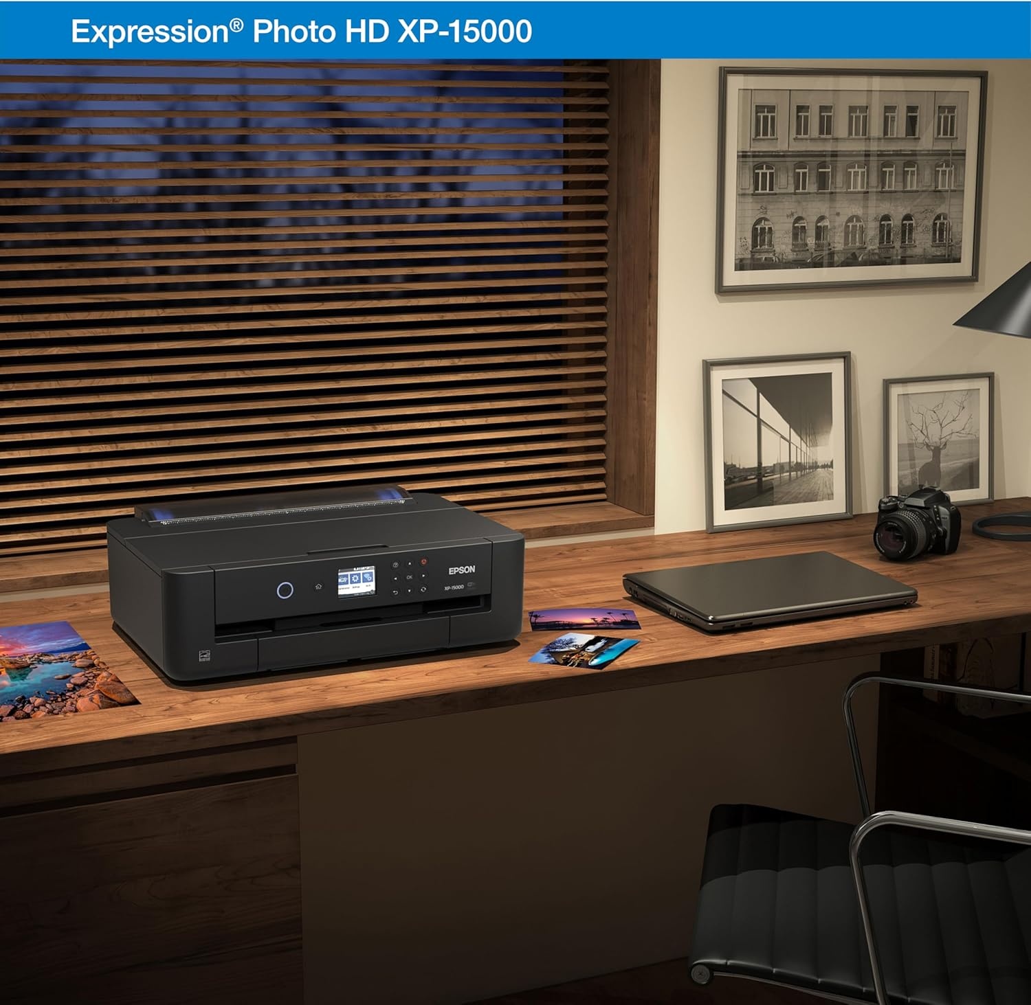 image:imageEpson Expression Photo HD XP15000 Wireless Color WideFormat Printer Amazon Dash Replenishment Ready