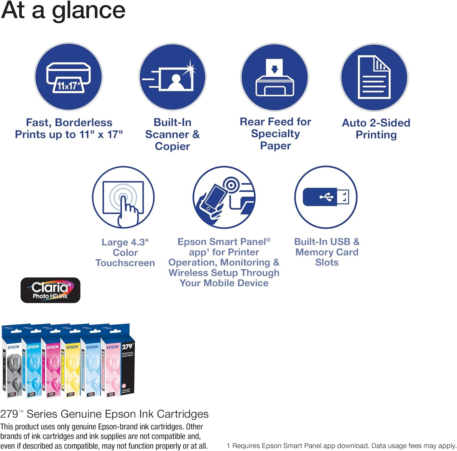 image:imageEpson Expression Photo XP970 Wireless Color Photo Printer with Scanner and Copier BlackExpression Photo XP980