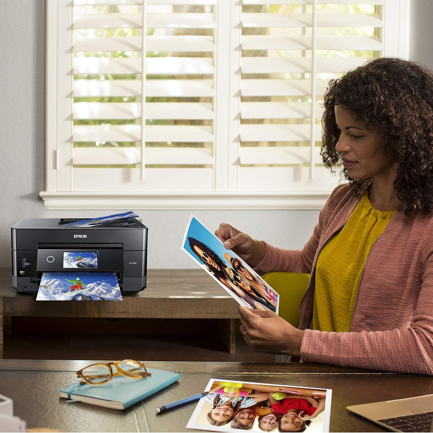 image:imageEpson Expression Premium XP7100 Wireless Color Photo Printer with ADF Scanner and Copier Black SmallXP7100