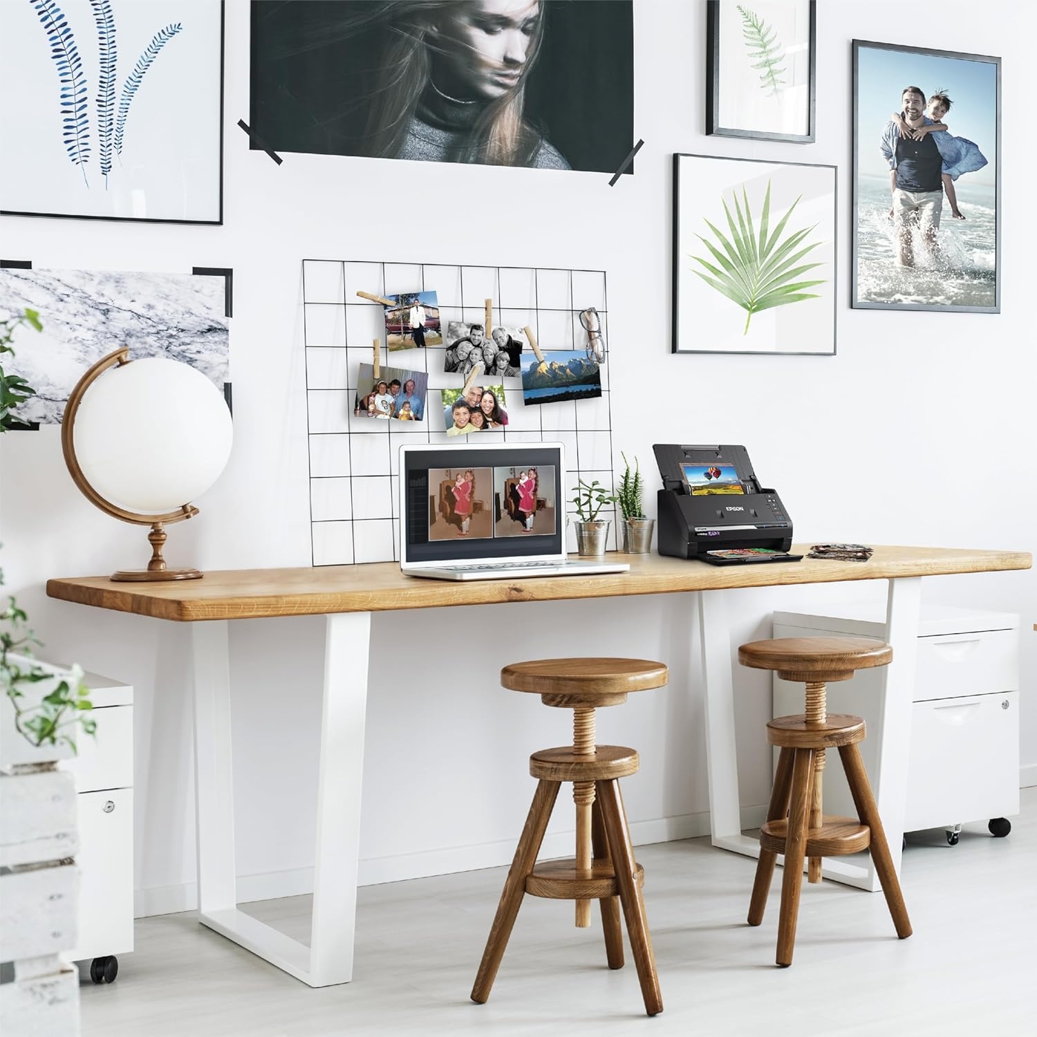 image:imageEpson FastFoto FF680W Wireless HighSpeed Photo and Document Scanning System Black
