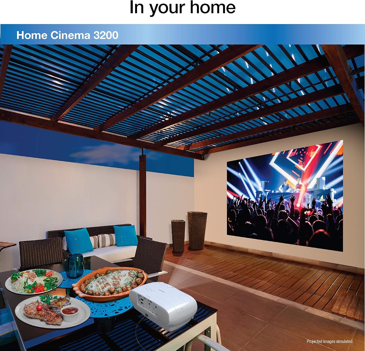 image:imageEpson Home Cinema 3800 4K PROUHD 3Chip Projector with HDRHome Cinema 3200