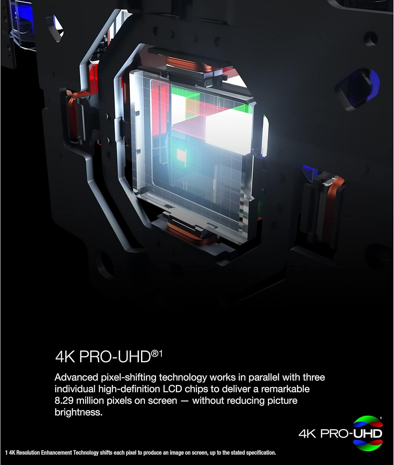 image:imageEpson Home Cinema LS11000 4K PROUHD Laser Projector HDR HDR10 2500 Lumens Color amp White Brightness HDMI 21 Motorized Lens Lens Shift Focus Zoom 3840 x 2160 120 Hz Home Theater Gaming
