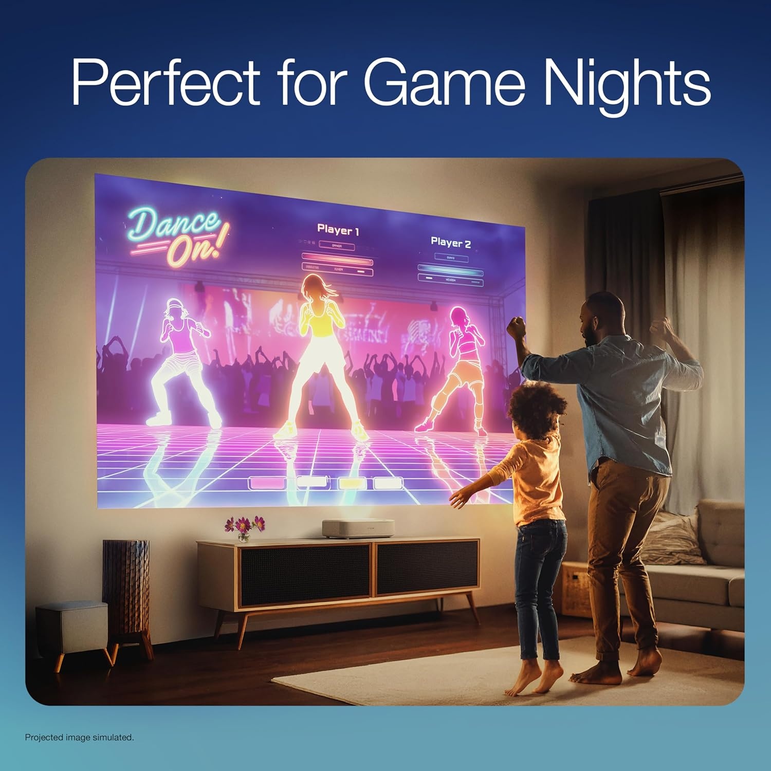 image:imageEpson Lifestudio Grand Ultra Short Throw Laser Projector 4K PROUHD 3600 Lumens of Color and White Brightness Sound by Bose Technology Google TV with Gemini 3Chip 3LCD Technology HDR WhiteWhite