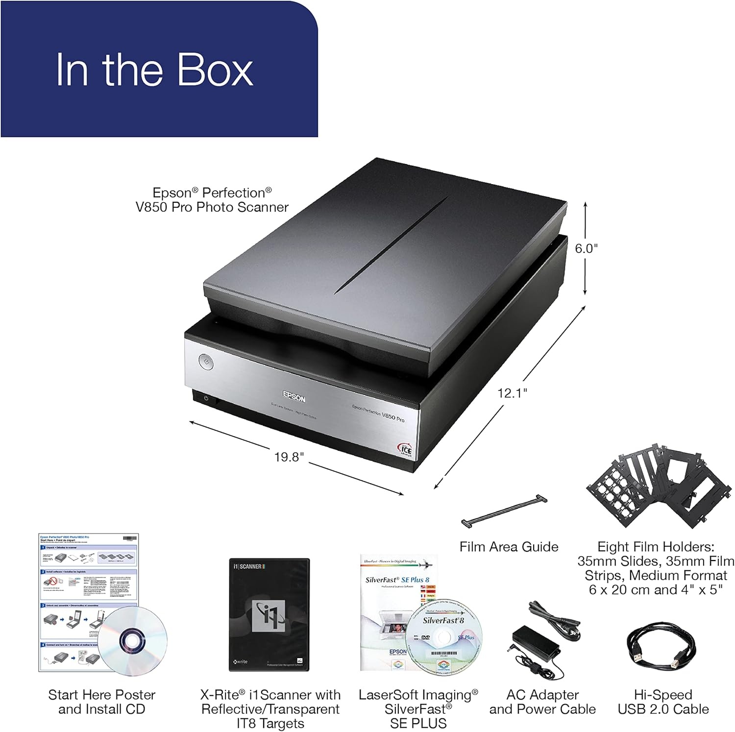 image:imageEpson Perfection V850 Pro ScannerPro scanner