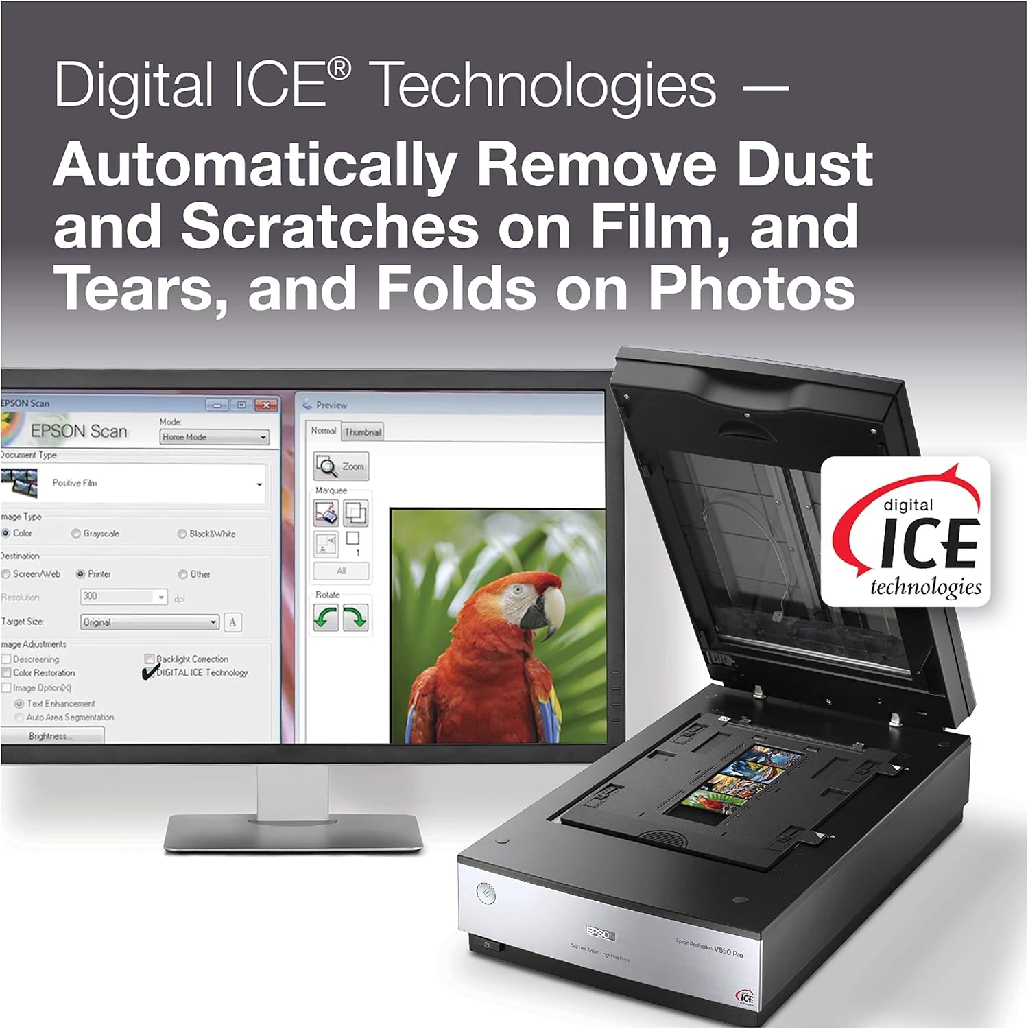 image:imageEpson Perfection V850 Pro ScannerPro scanner