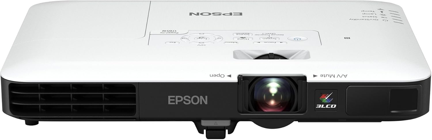 image:imageEpson PowerLite 1781W WXGA 3200 Lumens Equal Color and White brightness Wireless 3LCD Portable Projector BlackPowerLite 1785W