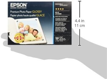 image:imageEpson Premium Photo Paper Super B size 11 x 17 Inches 20 sheets S041290 glossy finish4x6 Inches