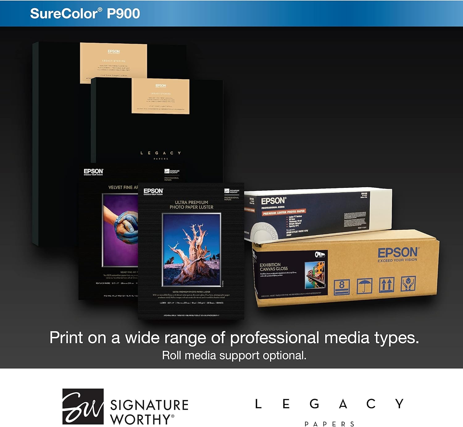 image:imageEpson SureColor P700 13Inch PrinterBlackSureColor P900 Renewed