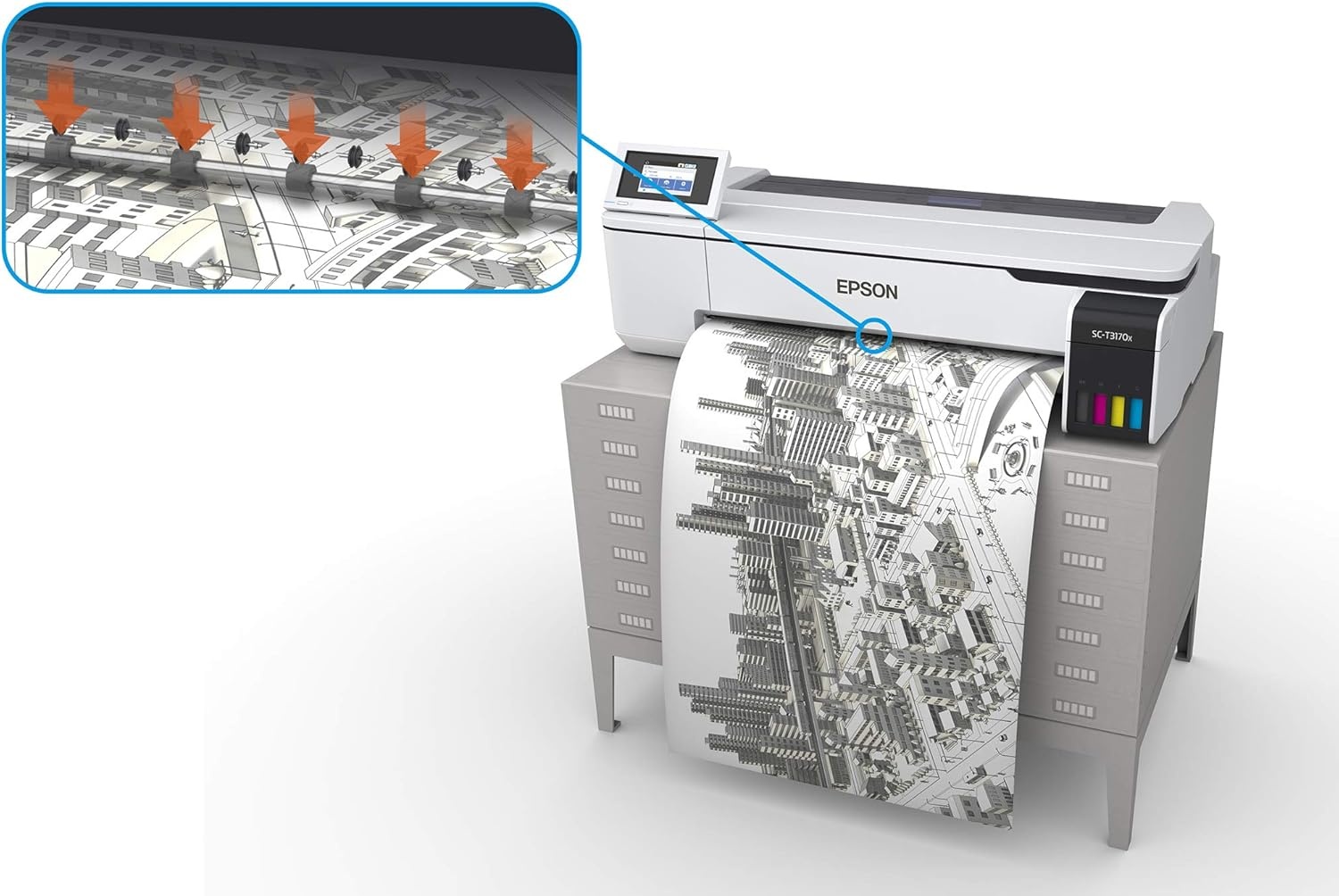 image:imageEpson SureColor T5170 36 Wireless PrinterEpson T3170x 24 Printer
