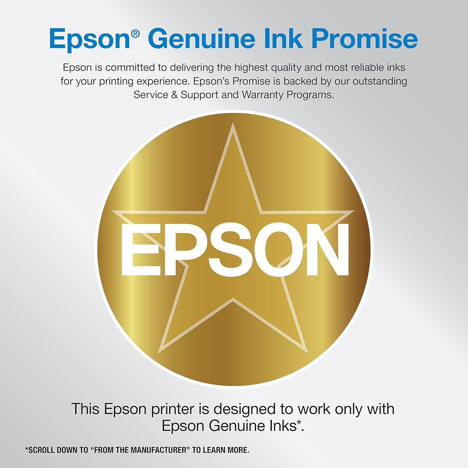 image:imageEpson Workforce Pro WF4830 Wireless AllinOne Printer Auto 2Sided Print Copy ScanFax 50Page ADF 500sheet Paper Capacity and 43 Color Touchscreen Works with Alexa BlackWF4830