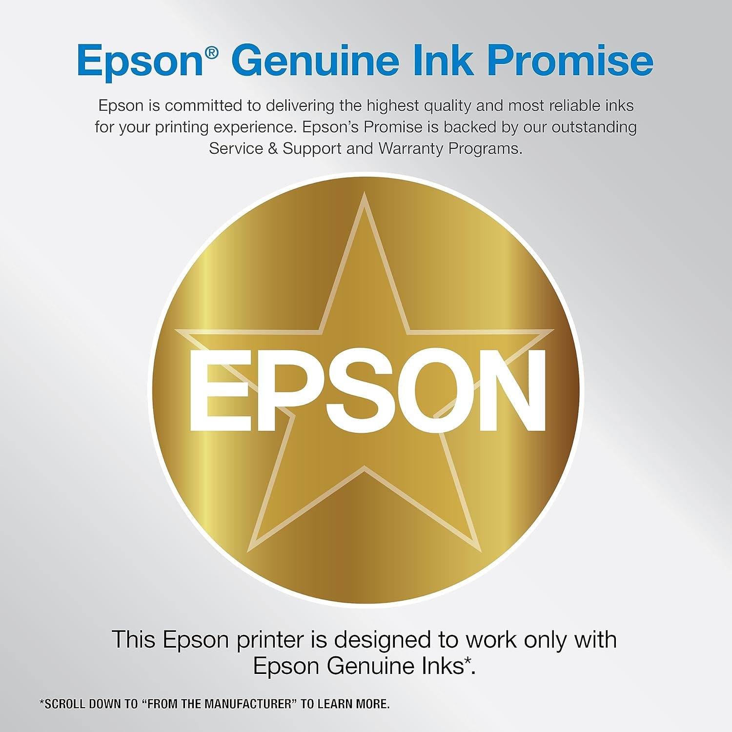 image:imageEpson Workforce Pro WF7840 Wireless AllinOne WideFormat Printer with Auto 2Sided Print up to 13 x 19 Copy Scan and Fax 50Page ADF 500sheet Paper Capacity 43 ScreenWF7820 Renewed