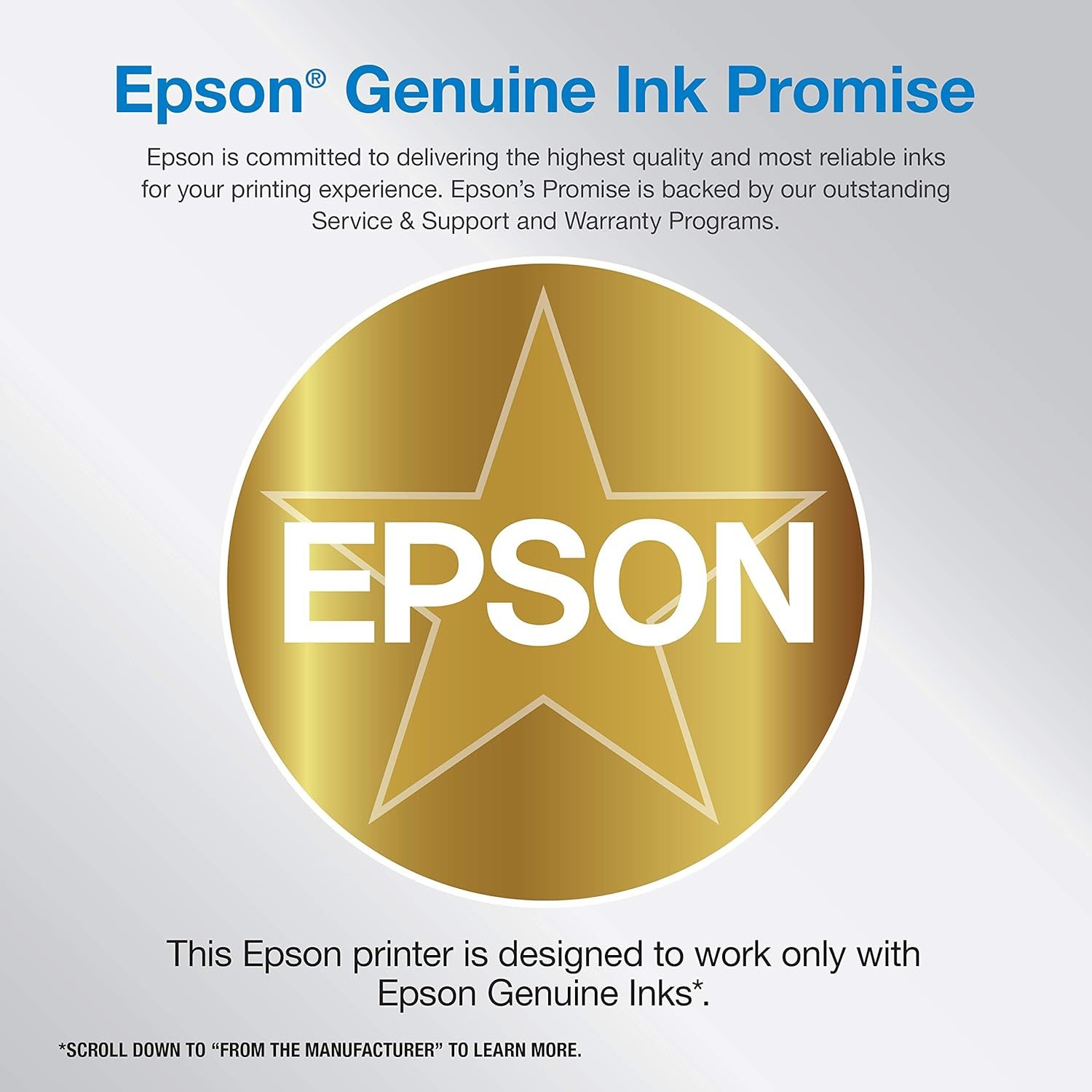 image:imageEpson Workforce Pro WF7840 Wireless AllinOne WideFormat Printer with Auto 2Sided Print up to 13 x 19 Copy Scan and Fax 50Page ADF 500sheet Paper Capacity 43 ScreenWF7820