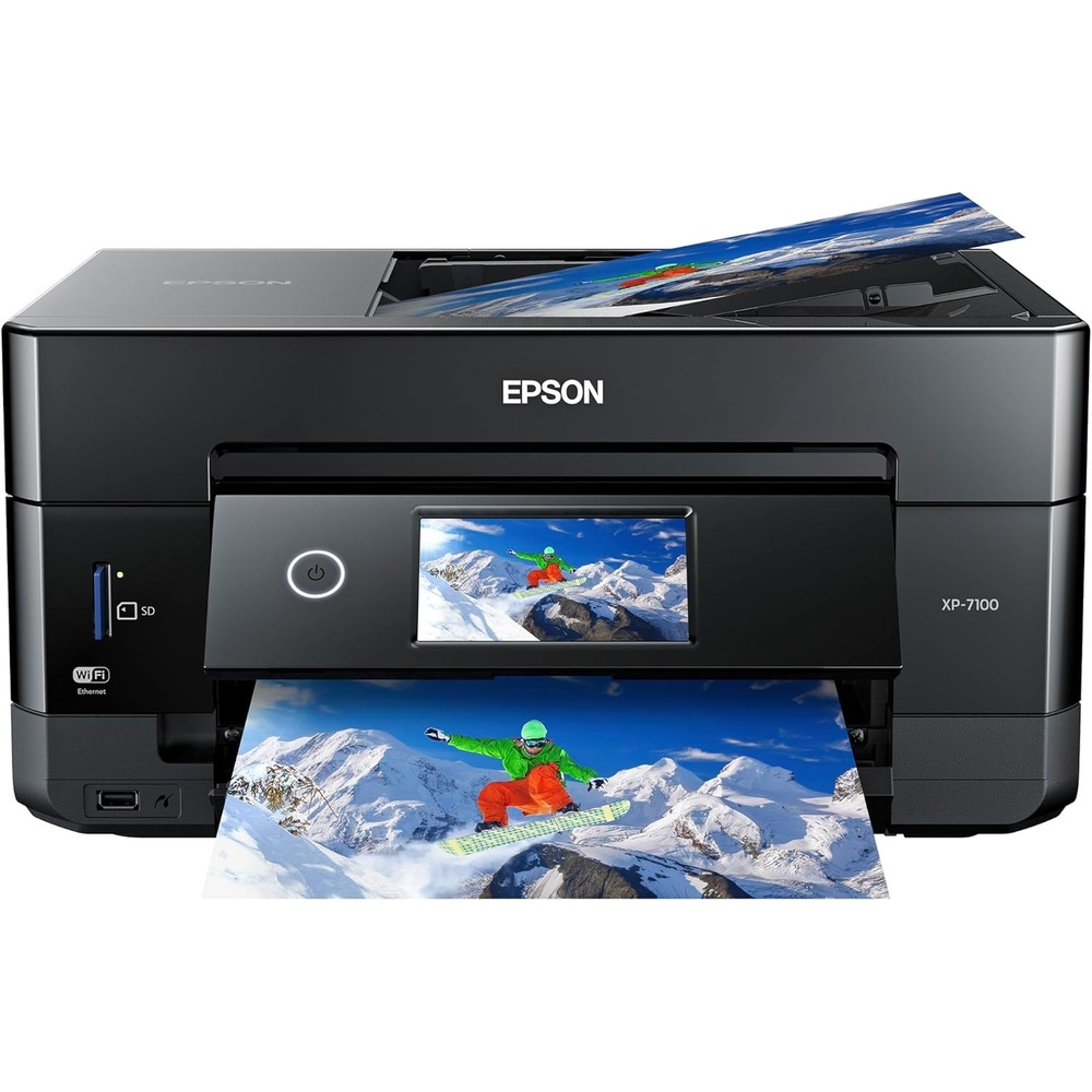 image:imageEpson Expression Premium XP7100 Wireless Color Photo Printer with ADF Scanner and Copier Black SmallXP7100