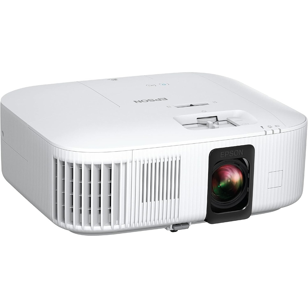 image:imageEpson Home Cinema 2350 4K PROUHD Smart Gaming Projector with Android TV 3Chip 3LCD HDR10 HLG 2800 Lumens Low Latency 10 W Speaker Bluetooth Streaming CapabilityGaming Projector