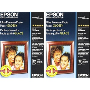 image:imageEPSON 60Sheet 4X6 Glossy Ultra Premium Photo Paper60