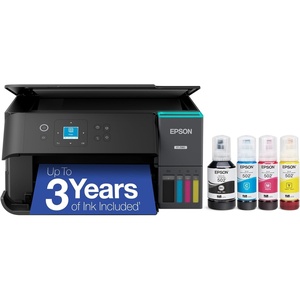 image:imageEpson EcoTank ET2980 Wireless AllinOne Color Supertank Printer with up to 3 Years of Ink Refillable Tanks Perfect for Home 15 PPM 144 Colorful Screen Auto 2Sided Printing  WhiteBlack