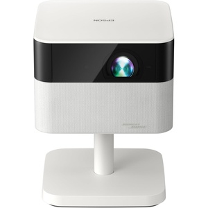 image:imageEpson Lifestudio Flex Full HD Portable Lifestyle Projector 700 Lumens of Color and White Brightness Sound by Bose Projection Studio App Stand Google TV 3Chip 3LCD Triple Core EngineWhite