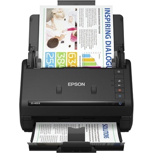 image:imageEpson Workforce ES400 II Color Duplex Desktop Document Scanner for PC and Mac with Auto Doc Feeder ADF Image Adjustment Tools