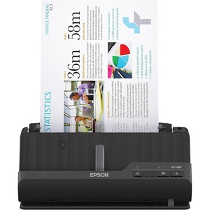 image:imageEpson Workforce ESC220 Compact Desktop Document Scanner  2Sided Scanning  ADF  for PC and MacESC220