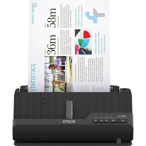 image:imageEpson Workforce ESC220 Compact Desktop Document Scanner  2Sided Scanning  ADF  for PC and MacESC320