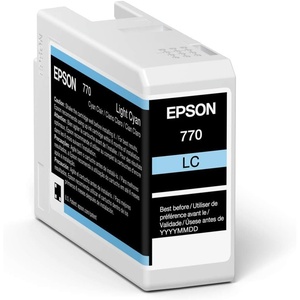 image:imageEpson Ultrachrome PRO10 Ink  Gray T770720 StandardLight Cyan