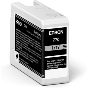 image:imageEpson Ultrachrome PRO10 Ink  Gray T770720 StandardLight Gray