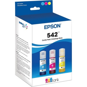 image:imageEPSON 542 EcoTank Pro Ink Ultrahigh Capacity Bottle Color Combo Pack T542520S Works with ET5150 51705180 5800 5850 5880 16600 16650Ultrahigh Capacity