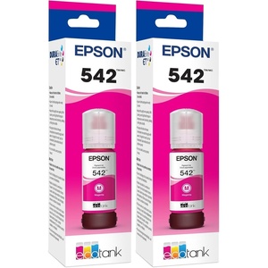 image:imageEpson 542 EcoTank Pro Ink Ultrahigh Capacity Bottle Magenta T542320S Works with ET5150 5170 5180 5800 5850 5880 16600 1665042944 Fl Oz Pack of 2