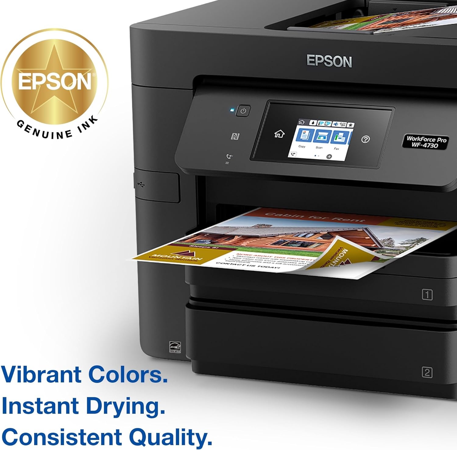 image:imageEPSON 802 DURABrite Ultra Ink Standard Capacity Magenta Cartridge T802320S Works with WorkForce Pro WF4720 4730 4734 4740Standard Capacity