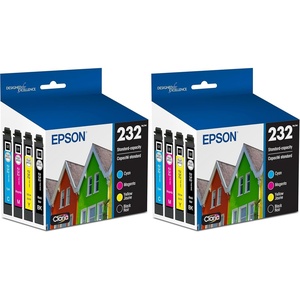 image:imageEPSON 232 Claria Ink Standard Capacity Black Cartridge T232120S Works with WorkForce WF2930 2950 and Expression XP4200 4205Multi