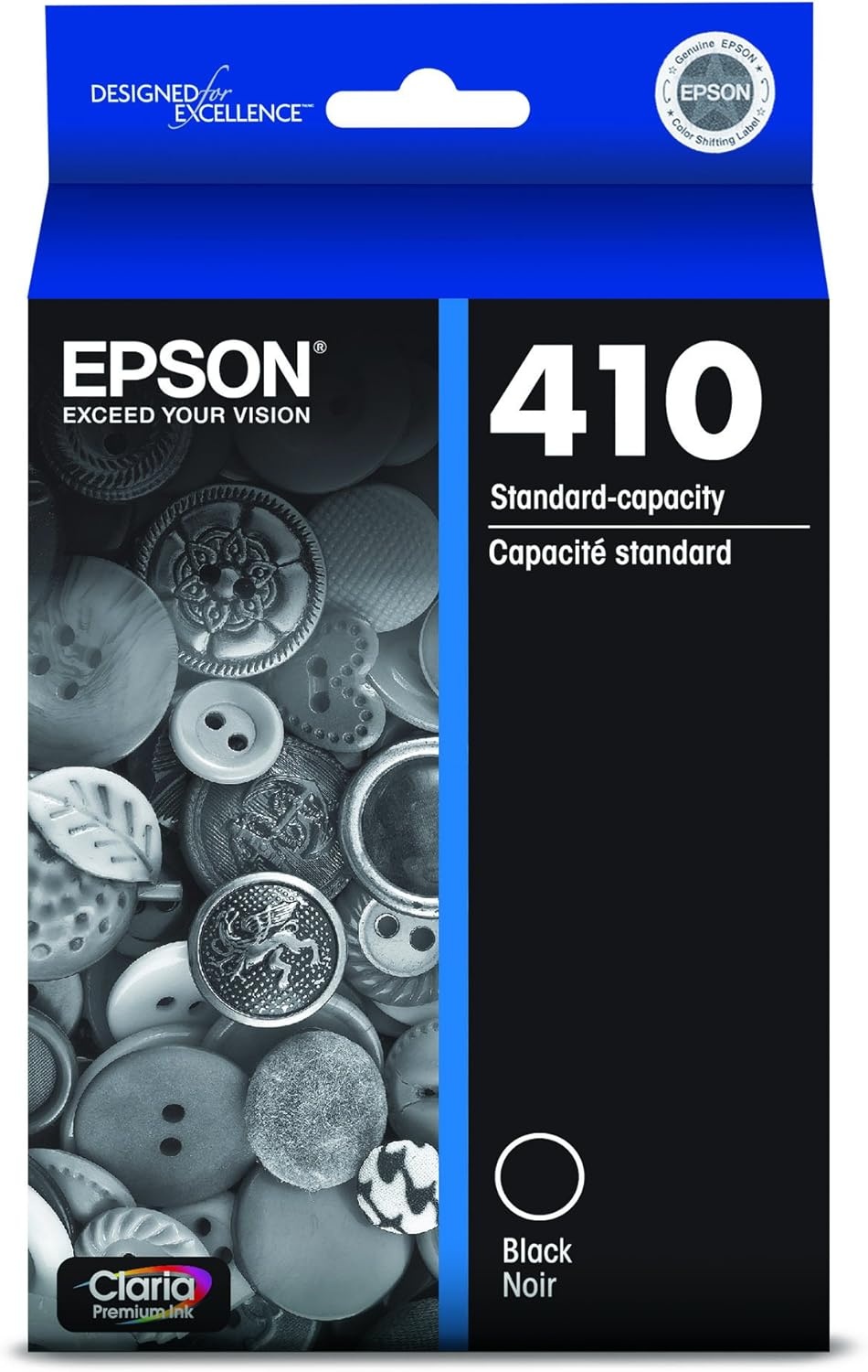 image:imageEpson 410 Ink Cartridge Black amp T410320S Claria Premium Magenta Ink